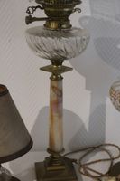 Lot de 4 lampes dont une paire de lampes à pétrole, Haut ave… (photo 5)