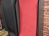 three pieces of luggage sitting next to each other on the floor