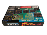 a box of games on display on a white surface