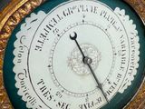 a clock that is sitting on the wall with the time on it