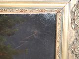 a picture of a painting on the wall of a room