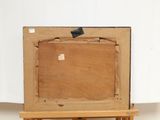 a picture of an easel with a painting on it
