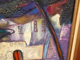 a picture of a painting on the wall of a building