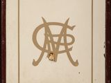 an image of a picture of a monogram on a wall