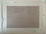 an old picture of a piece of paper with writing on it