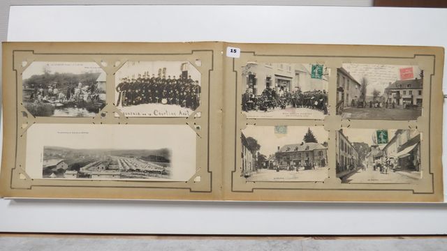 La Courtine Lot de 15cpa ; dont une carte-double. TBE général.