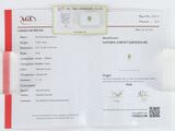 un gros plan d'un document sur lequel figure l'image d'un diamant