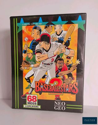 Baseball Stars 2 : face avant de la boîte Neo Geo