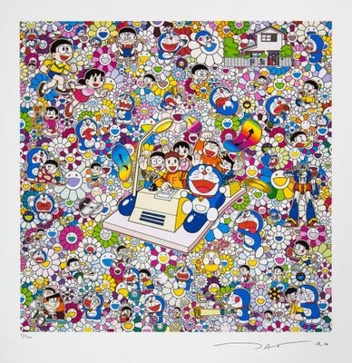une image représentant un dessin d'un ordinateur portable entouré de nombreux personnages de dessins animés