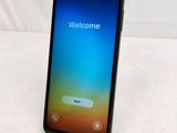 an image of a phone with a welcome screen displayed on the screen
