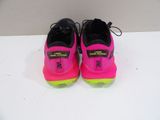 nike air max pink and black running shoes