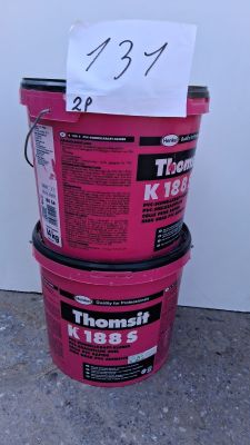 Lot de 2 seaux de colle professionnelle Thomsit K188 S , Hen…