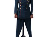 une photo d'un uniforme militaire sur un mannequin