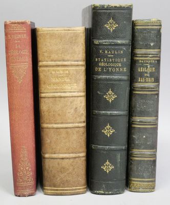 [GEOLOGIE]. Ensemble de 4 Volumes.
