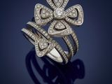 a diamond and white gold ring, by business