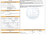 a close up of a document with a barcode on it