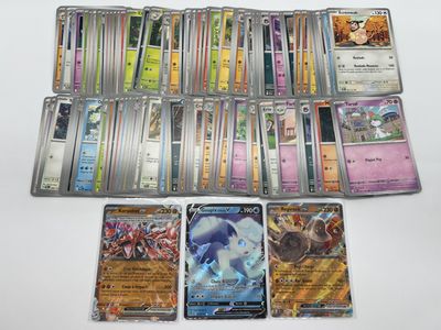 a lot of cards that are on the table