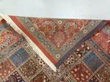 an image of a rug with many different colors and patterns