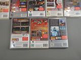 a lot of video games that are on the table