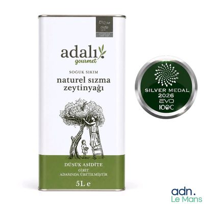an image of a can of olive oil with a label on it