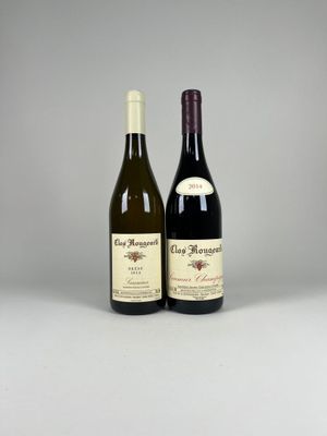 deux bouteilles de vin posées l'une à côté de l'autre sur une table