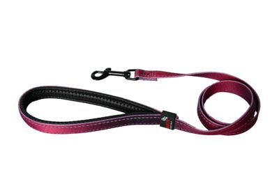 MARTIN SELLIER - Laisse classique nylon bordeaux - 25mm x 10…