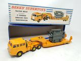 Camion Dinky Supertoys avec remorque, le tout dans sa boîte