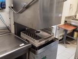 a kitchen with a sink, stove, and dishwasher in it