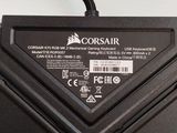 a close up of a computer power supply that is connected to a charger
