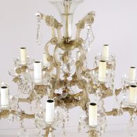 GLASSEXPORT, Liberec. Lustre en cristal de Bohême. (photo 3)