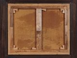an image of a picture of a wooden frame with a cross on it