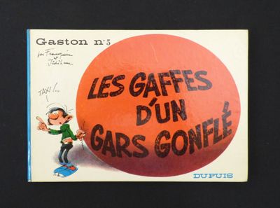 Gaston (Franquin): Tome 5 - Les gaffes d'un gars gonflé.