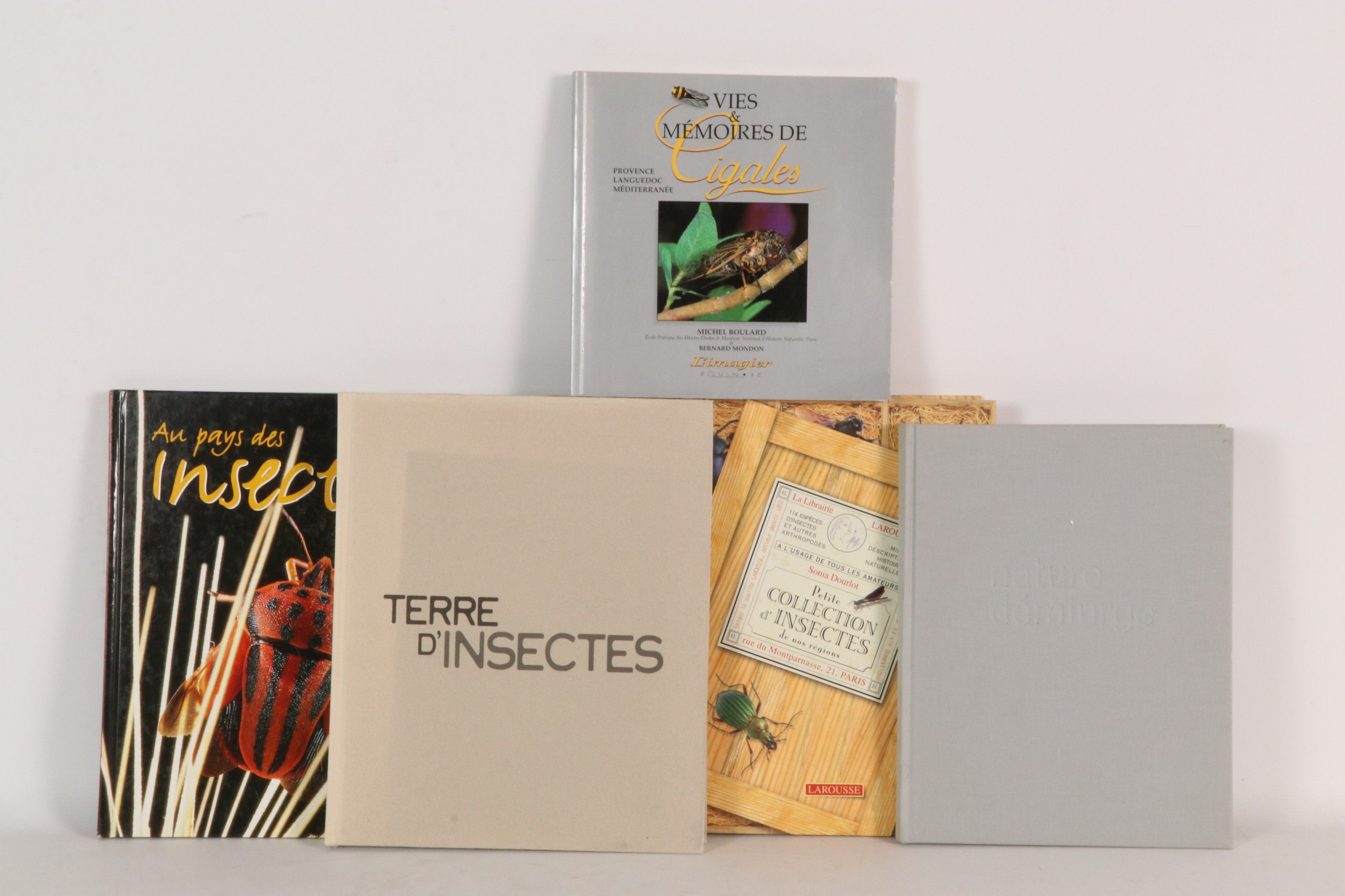 [ENTOMOLOGIE] Réunion de 5 ouvrages modernes : - VINCENT (Je…