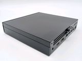 an image of a black computer case sitting on top of a white surface