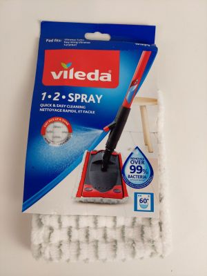 a close up of a package of cleaning products on a table