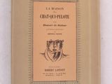 la couverture d'un livre sur laquelle figure le dessin d'un chat