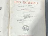 an open book with a picture of a man riding a horse
