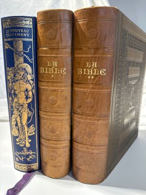 two books that are sitting next to each other on a table