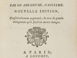 an old book with a black and white image of a coat of arms