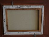 an image of a picture frame with a message written on it