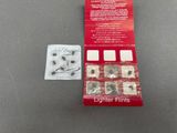a package of lighter flints sitting on a table
