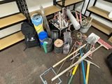 a lot of tools that are sitting on the floor