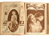 un vieux livre avec l'image d'un homme et d'une femme