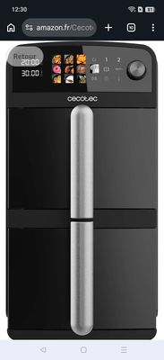 Cecotec Friteuse à Air de 10L avec Cuves Superposées Cecofry…