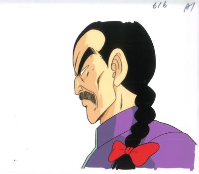 l'image d'un personnage de dessin animé avec une longue tresse dans les cheveux