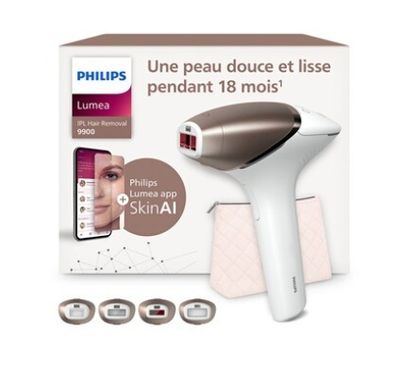 the philips hair dryer is in the box and ready to be used