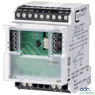 3 blocs d'alimentations Metz Connect - 24 V/DC 700 mA 16 W -…