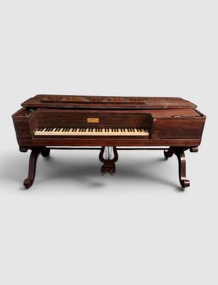 ROUSSELOT FRERES de Moitessier Piano forte en placage d'acaj…