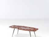 an image of a coffee table with a pattern on it