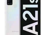 the back and side of a white samsung s20 smartphone